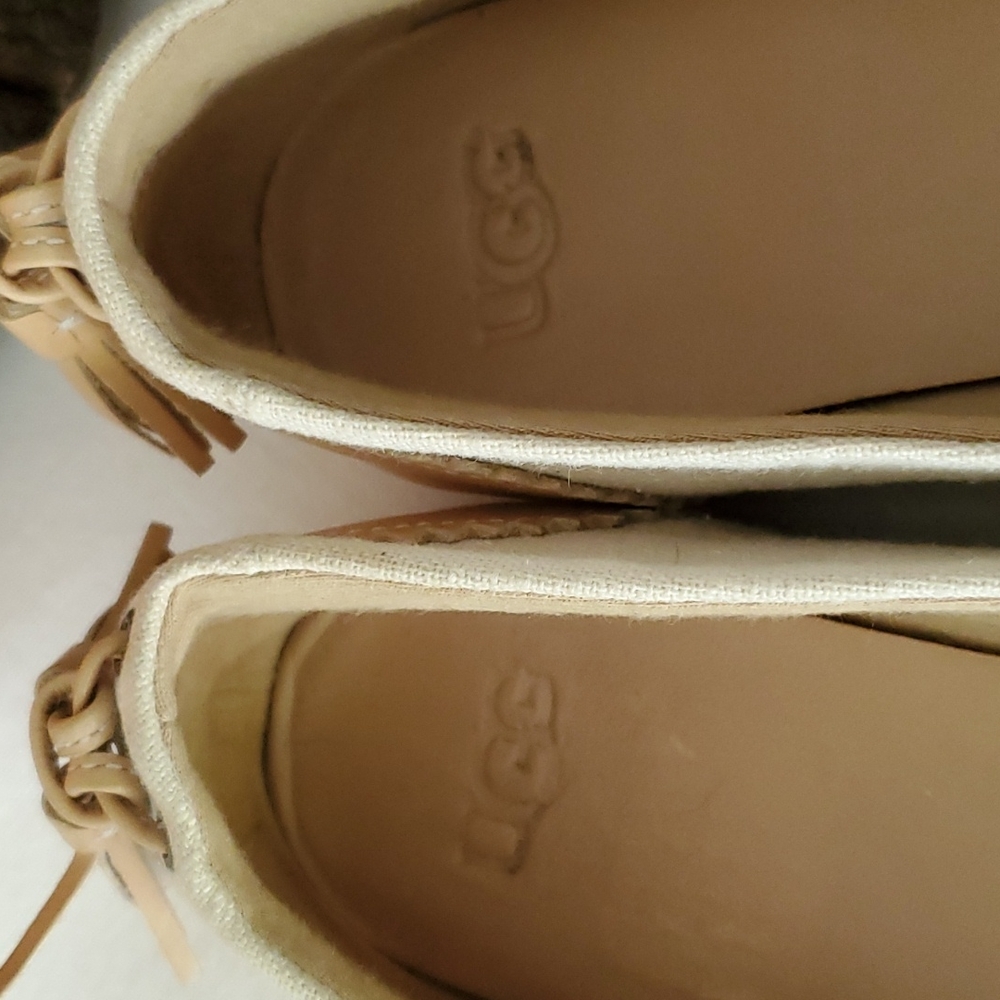 UGG Mesa Canvas Slip On Shoes - Picture 3 of 8